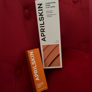 APRILSKIN Carrotene Pore Clay Mask and Serum Set